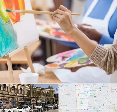 آموزشگاه هنر های تجسمی در منطقه 11 تهران