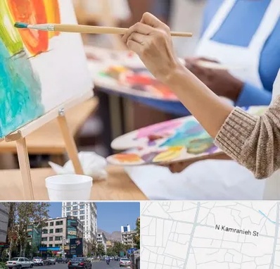 آموزشگاه هنر های تجسمی در کامرانیه