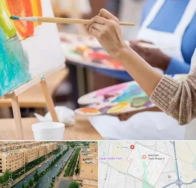 آموزشگاه هنر های تجسمی در فاز سه اندیشه