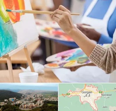 آموزشگاه هنر های تجسمی در گرگان