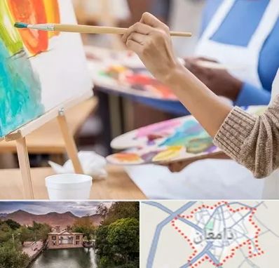 آموزشگاه هنر های تجسمی در دامغان