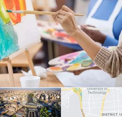 آموزشگاه هنر های تجسمی در استاد معین