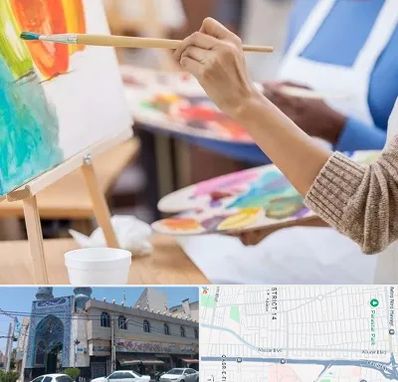 آموزشگاه هنر های تجسمی در بلوار ابوذر