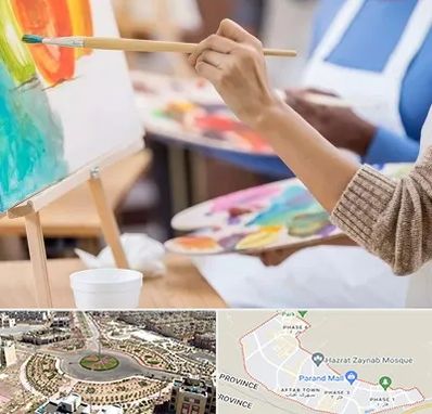 آموزشگاه هنر های تجسمی در پرند