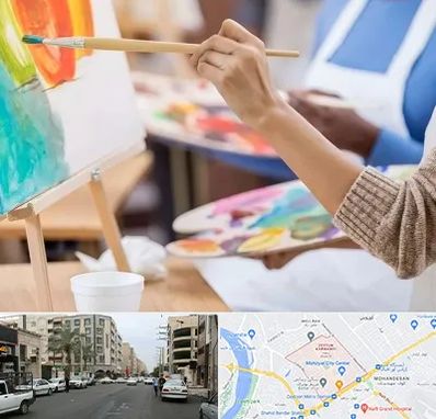 آموزشگاه هنر های تجسمی در زیتون کارمندی اهواز