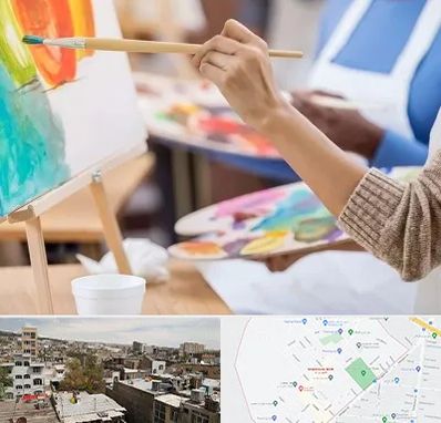 آموزشگاه هنر های تجسمی در شمیران نو