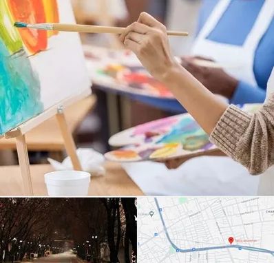 آموزشگاه هنر های تجسمی در ابوریحان تبریز