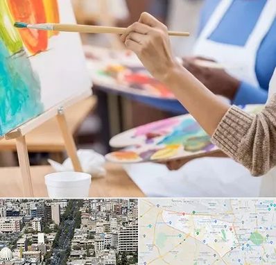 آموزشگاه هنر های تجسمی در منطقه 18 تهران