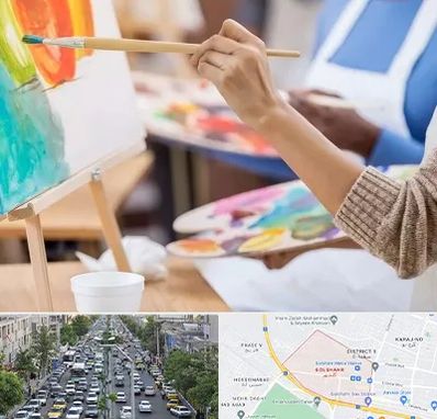 آموزشگاه هنر های تجسمی در گلشهر کرج