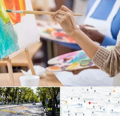 آموزشگاه هنر های تجسمی در میرداماد