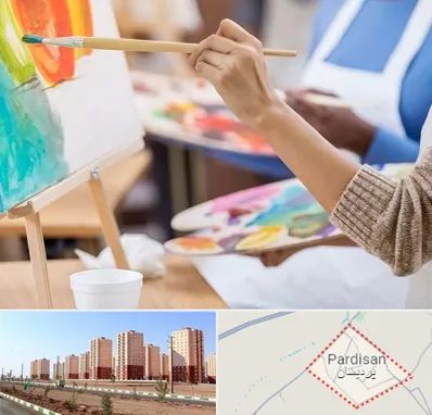 آموزشگاه هنر های تجسمی در پردیسان قم