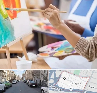 آموزشگاه هنر های تجسمی در مجیدیه شمالی