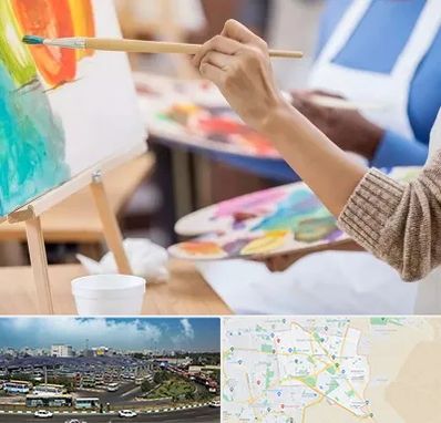 آموزشگاه هنر های تجسمی در منطقه 15 تهران