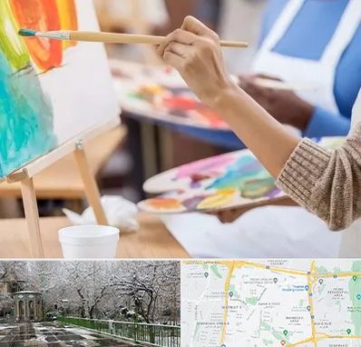 آموزشگاه هنر های تجسمی در باغ فیض