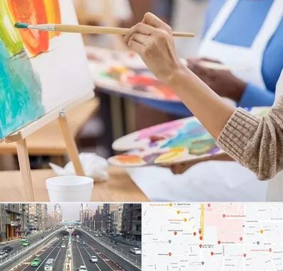 آموزشگاه هنر های تجسمی در توحید