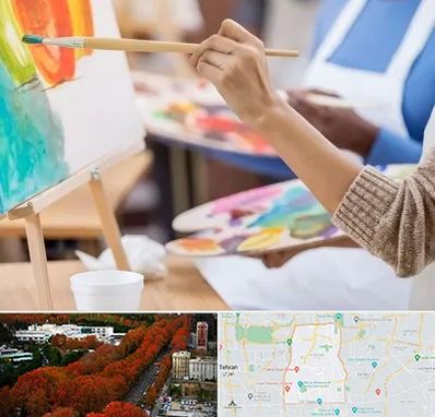 آموزشگاه هنر های تجسمی در منطقه 6 تهران