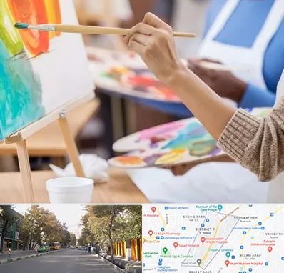 آموزشگاه هنر های تجسمی در شریعتی