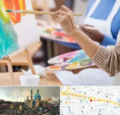 آموزشگاه هنر های تجسمی در رسالت