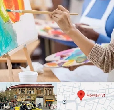 آموزشگاه هنر های تجسمی در مولوی