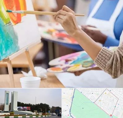 آموزشگاه هنر های تجسمی در بلوار فلسیطین مشهد