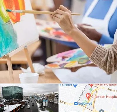 آموزشگاه هنر های تجسمی در اقدسیه