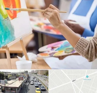 آموزشگاه هنر های تجسمی در خیابان دماوند