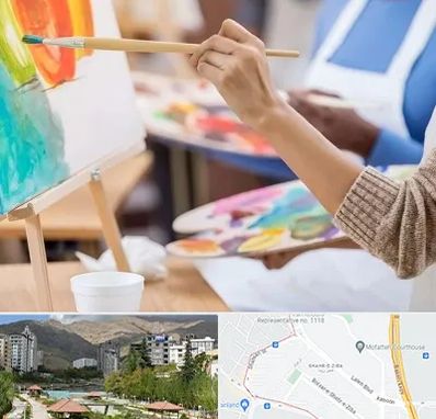 آموزشگاه هنر های تجسمی در شهر زیبا