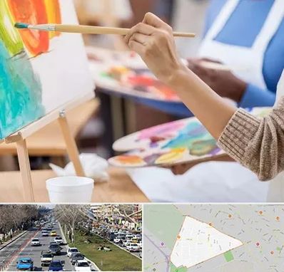 آموزشگاه هنر های تجسمی در احمدآباد مشهد