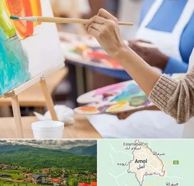 آموزشگاه هنر های تجسمی در آمل