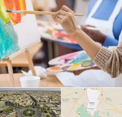 آموزشگاه هنر های تجسمی در قزوین