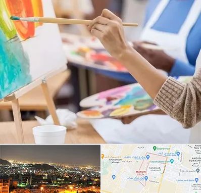 آموزشگاه هنر های تجسمی در مارلیک کرج
