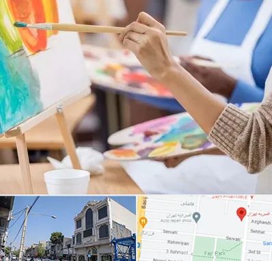 آموزشگاه هنر های تجسمی در افسریه