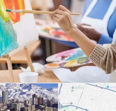 آموزشگاه هنر های تجسمی در ازگل