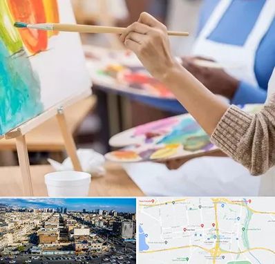 آموزشگاه هنر های تجسمی در شهرک راه آهن