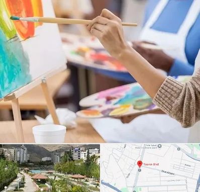 آموزشگاه هنر های تجسمی در بلوار تعاون