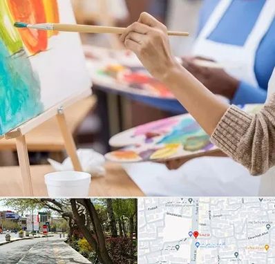 آموزشگاه هنر های تجسمی در خیابان توحید اصفهان