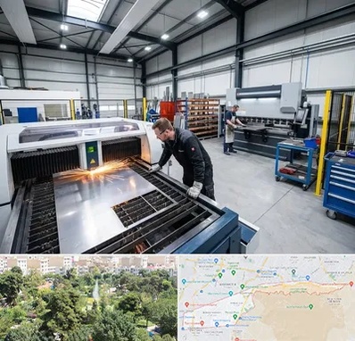 برشکاری و خمکاری در منطقه 13 تهران 