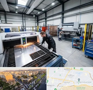 برشکاری و خمکاری در تهرانپارس 