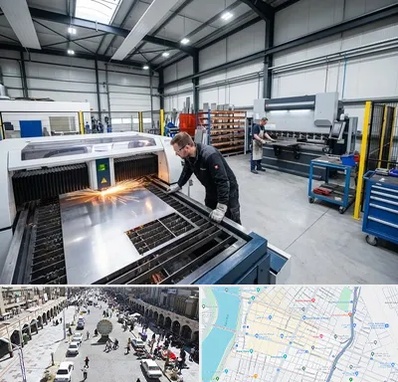 برشکاری و خمکاری در نادری اهواز 