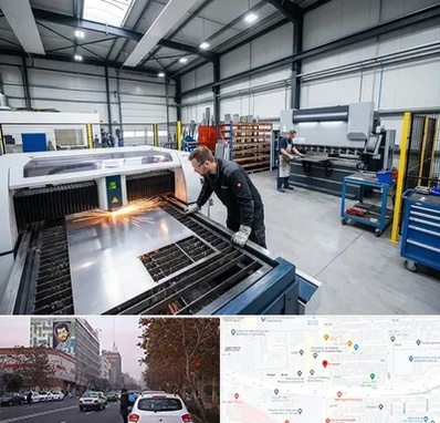 برشکاری و خمکاری در کارگر شمالی 