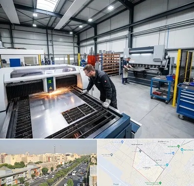 برشکاری و خمکاری در کیانمهر کرج 