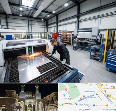 برشکاری و خمکاری در زرگری شیراز 