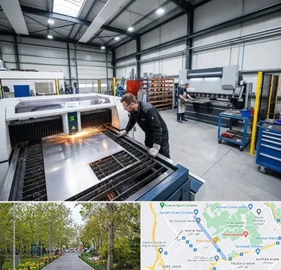 برشکاری و خمکاری در قدوسی غربی شیراز 