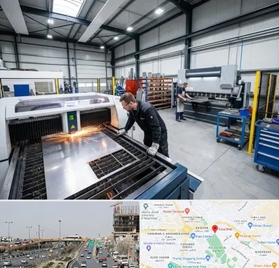 برشکاری و خمکاری در بلوار توس مشهد 