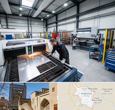 برشکاری و خمکاری در تربت جام