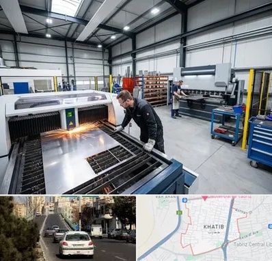 برشکاری و خمکاری در خطیب تبریز 