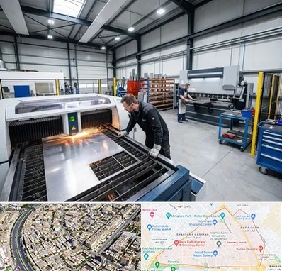 برشکاری و خمکاری در شهرک غرب مشهد 