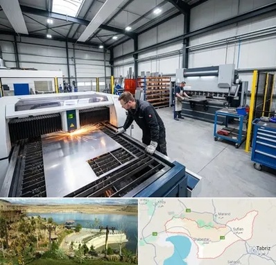 برشکاری و خمکاری در شبستر