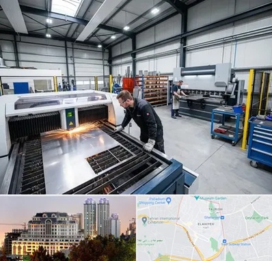 برشکاری و خمکاری در فرشته 