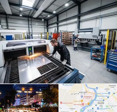 برشکاری و خمکاری در کیانپارس اهواز 